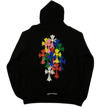 CH Script Multicolor Cross Cemetery Hoodie Zip Up