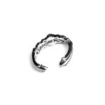 Chrome Hearts Baby Cross Ring Double Floral