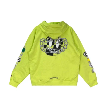 Chrome Hearts Green Hoodie (2)