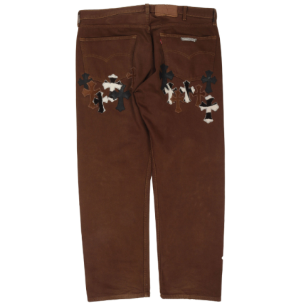 Chrome Hearts Levi’s Multi Jeans Cross