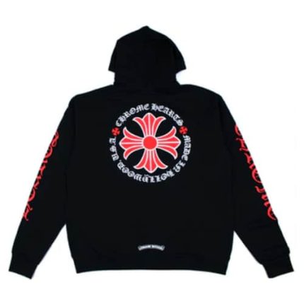 Chrome Hearts Made In Hollywood Cross Hoodie Zip Up