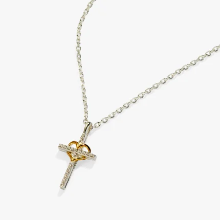 Chrome Hearts Baby Cross Ring Double Floral