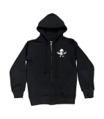 RARE CH Foti Skeleton Circle Logo Hoodie Zip Up